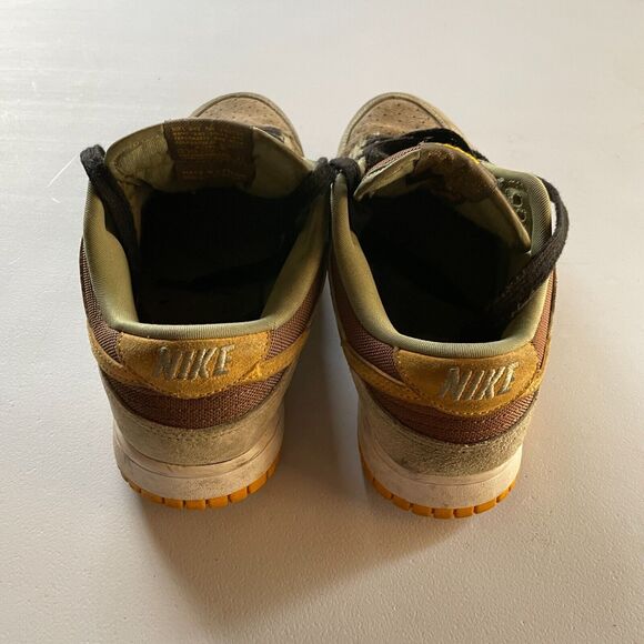 Nike Dunk Low 'Dusty Olive' (DH5360-300) Expeditedship Size 7 WORN - Picture 3 of 10